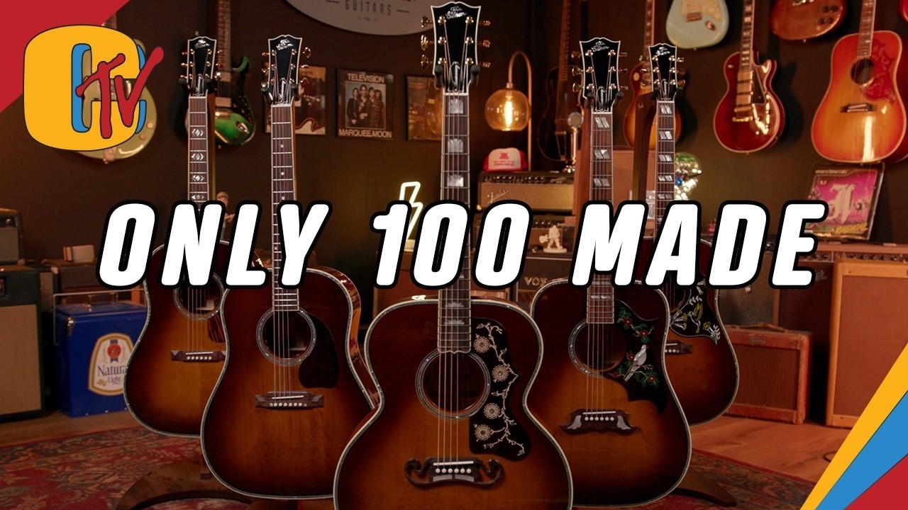 Gibson's 100 Years of Flat Tops Limited Edition Anniversary
