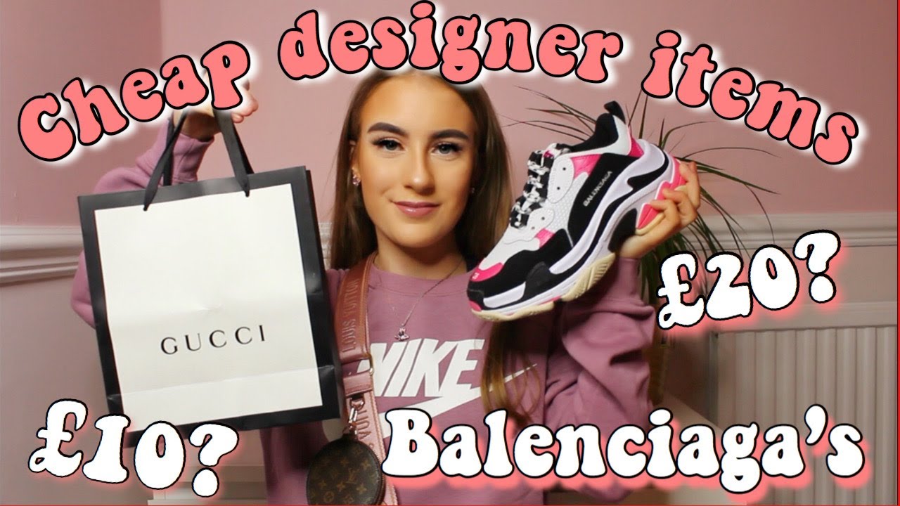 I found really CHEAP DESIGNER items on Vova! Balenciaga, Gucci, Versace, Louis  Vuitton 