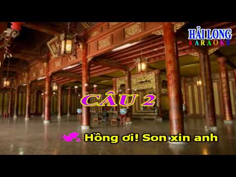 KARAOKE TRÍCH ĐOẠN TÌNH HẬN THÂM CUNG 2 SONG CA