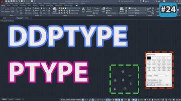 #24 How To Use DDPTYPE & PTYPE Command In Autocad | Beginner