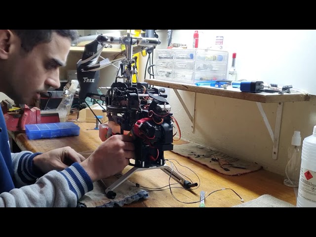 Tudo errado com o motor OS 50sx - T-rex 600 nitro - YouTube