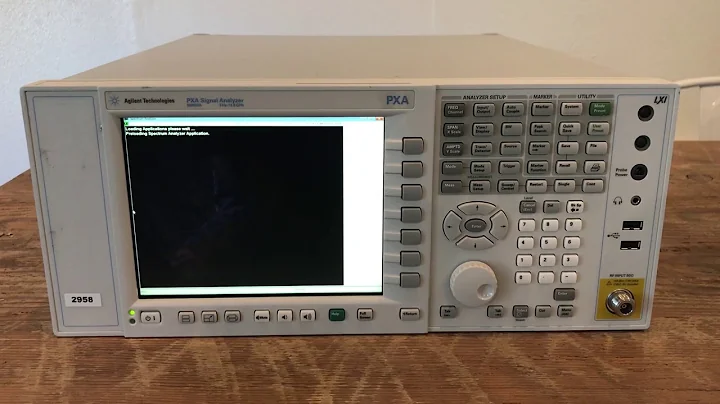 Agilent N9030A Vector Signal Analyzer, 3 Hz to 13.6 GHz (A# 39513)