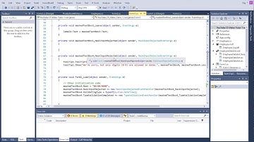 C# 15   Masked Textbox basics
