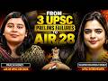 How Prachi Honey Overcame 3 UPSC Prelims Failures to Achieve AIR 28 | Saloni Ma'am | Sarrthi IAS