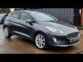 2017 (67) Ford Fiesta Titanium 1.0 E/B 5Dr in Magentic Grey. 18k Miles. 3 Services. BIG Spec.£11,990