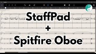 Spitfire Oboe + StaffPad | Schehrazade, Mov. 2, Rimsky-Korsakov