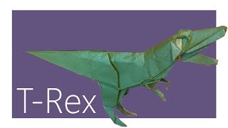 T-Rex Origami Tutorial (Satoshi Kamiya)