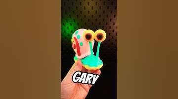 3D Printed Gary from SpongeBob #3dprinting #howto