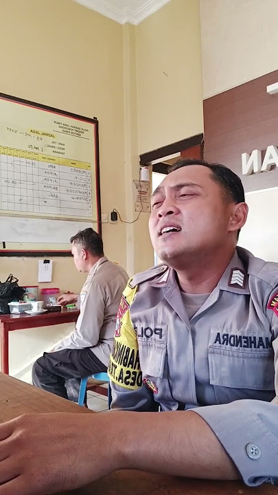 Ngakak‼️Nagih Utang Dengan Lagu😂 #polisilucu #humor #comedy #parodi #shorts