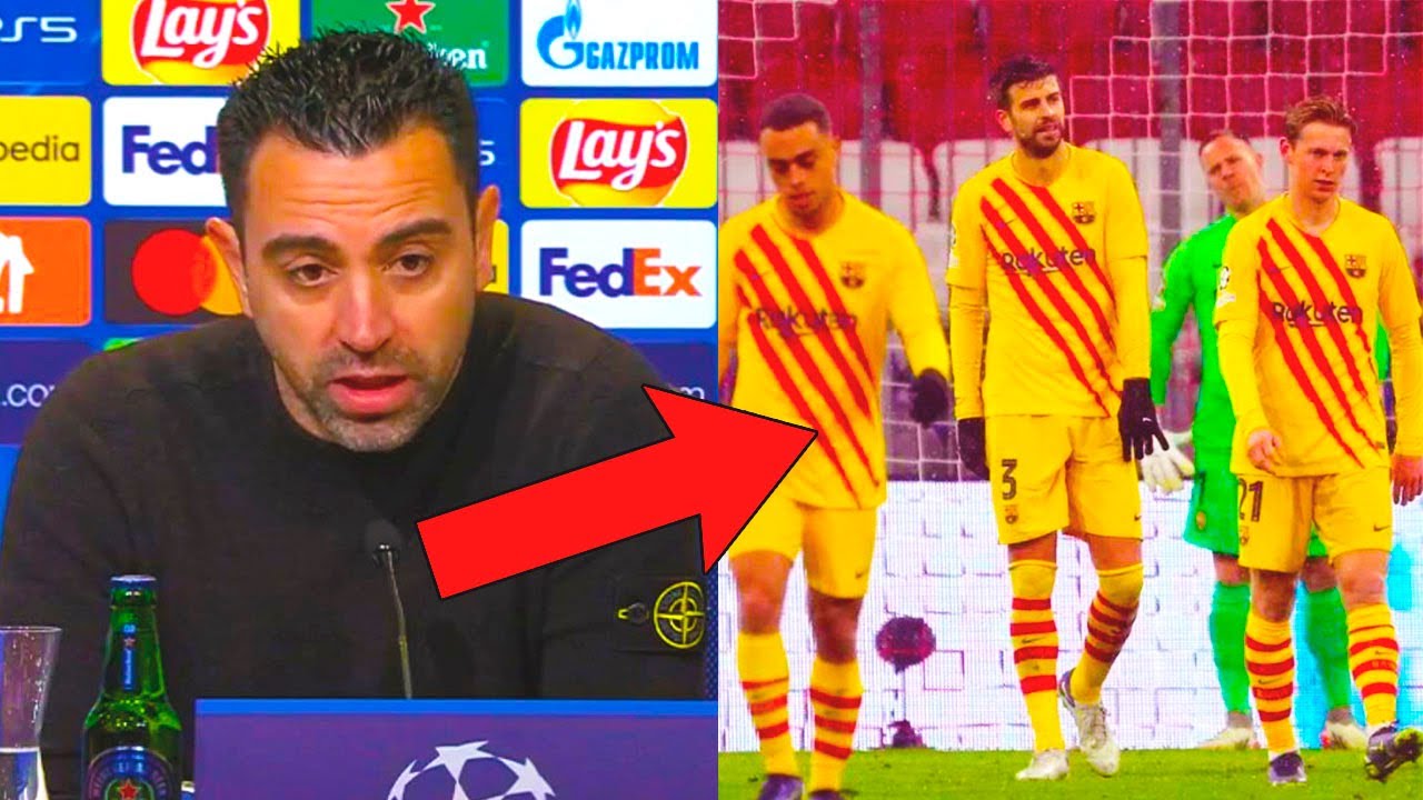 Barcelona news: Xavi on where it went wrong in the Europa League ...