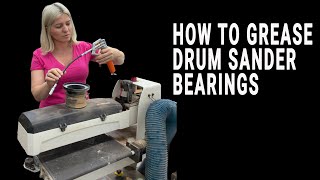 Don't Neglect Your Drum Sander Bearings -Drum sander maintenance