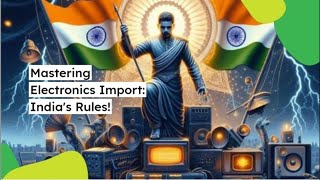 Mastering Electronics Import: India's Rules!