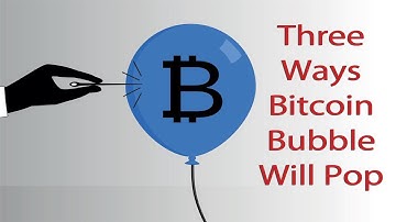 How the Bitcoin Bubble Will Pop