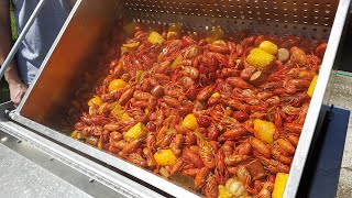 100% Louisiana Style Crawfish Boil Done Right with Texas Star Outdoors Seafood Boiler!   2020