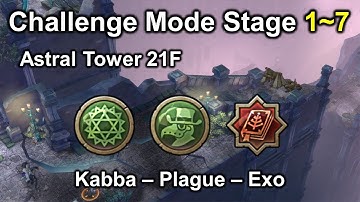 [TOS] (Kabba - Plague - Exo) Astral Tower 21F Stage 1~7 (feat. Frieno)