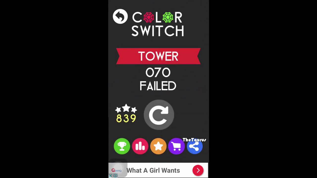Color Switch Tower Mode Level 68, 69, 70