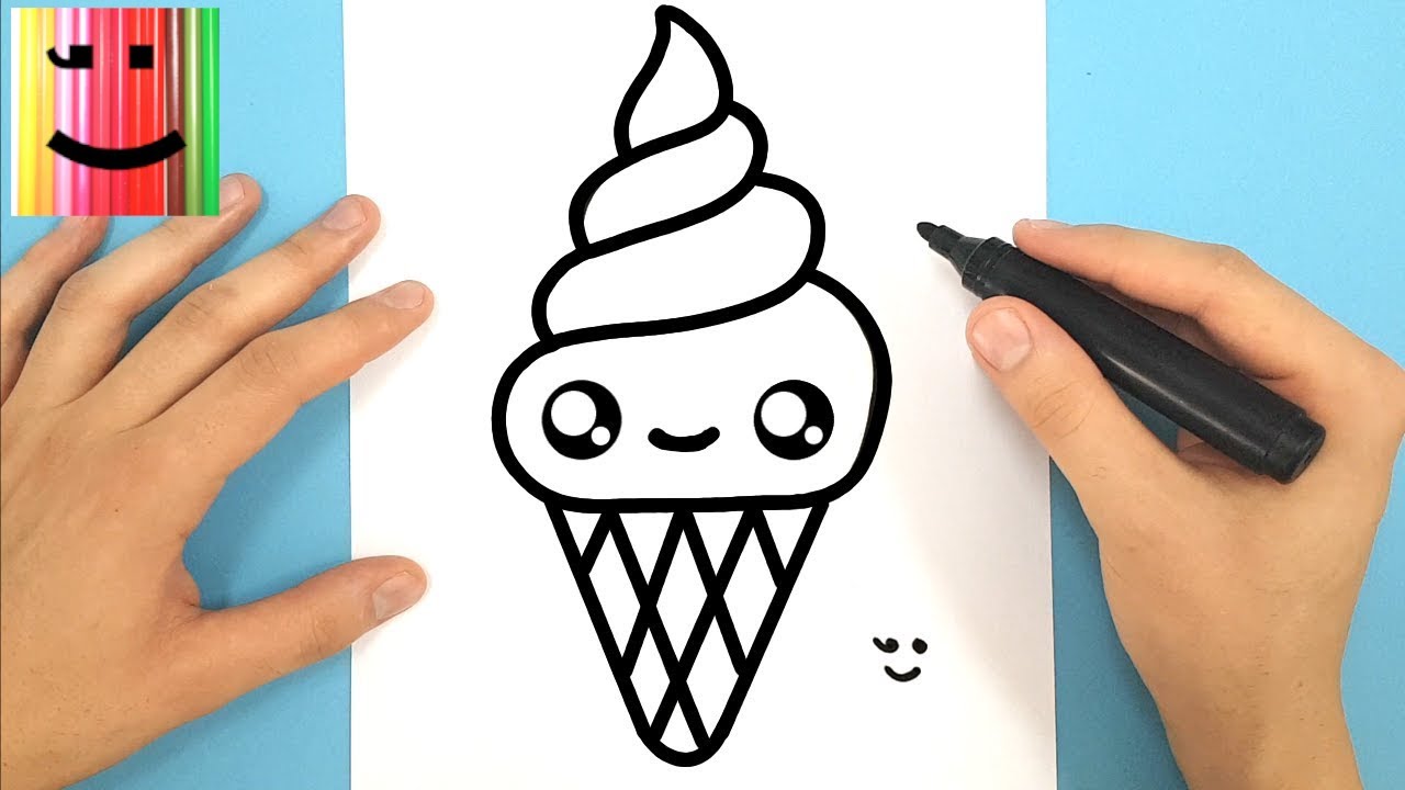 Comment Dessiner Une Glace Italienne Kawaii