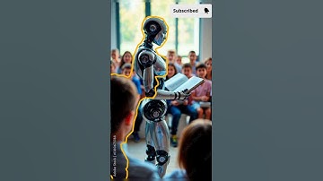 AI Robot Teacher in Smart Classroom! 🤖📚 | Future is Here