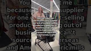 It is SO RUDE of Joann to declare bankruptcy right when new tariffs are making textiles completely