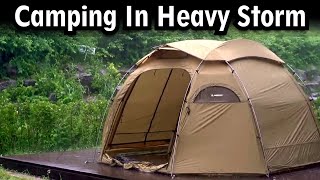 Ultimate Jungle Camping Adventure | Conquering the Elements in Heavy Rain ?️?