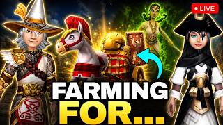 Farming Lady Stonegaze | Gold Skeleton Key Boss | GIVE ME THE MOUNT 🐎👑| Wizard101