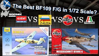 The Best Messerschmitt BF109 in 1/72 Scale? - Part 1 Inbox Review (Airfix vs Zvezda)