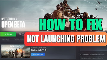 [FIXED] Battlefield 6 Not Launching on PC | How to Fix BF6 Not Launching on Steam | #bf6