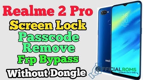 Realme 2 Pro (RMX1801) FRP (Google Account )  bypass  | Realme 2 Pro(RMX1801) frp Unlock  (202) 100%