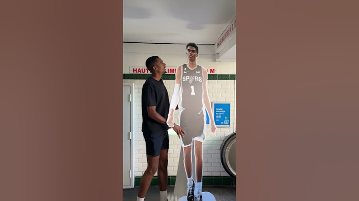 Can he find someone TALLER than VICTOR WEMBANYAMA in PARIS?! 👀 #Shorts