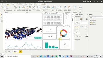 Ecommerce warehouse 3D layout - Sketchup, WarehouseBlueprint extension. Export to Microsoft Power BI