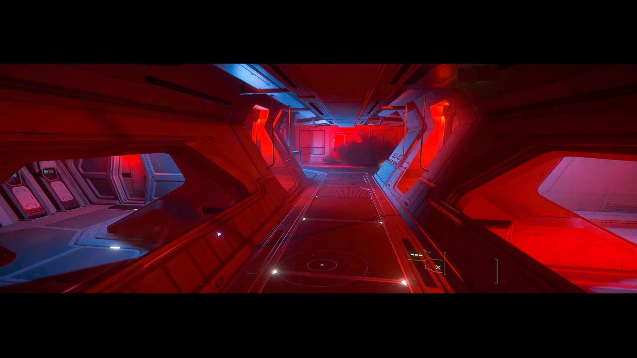 Anvil Carrack Damage State Lighting - Star Citizen - 4K