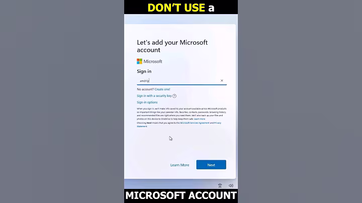 Tip to bypass Microsoft Account in Windows 11