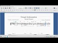 Gospel Acclamation Easter-Tutorial with Metronome