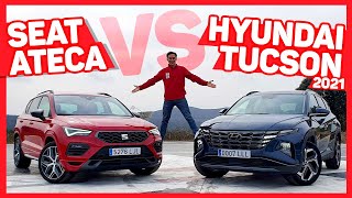 HYUNDAI TUCSON VS SEAT ATECA 2021 | ¿CUÁL GANA? | CARA a CARA | COMPARATIVA