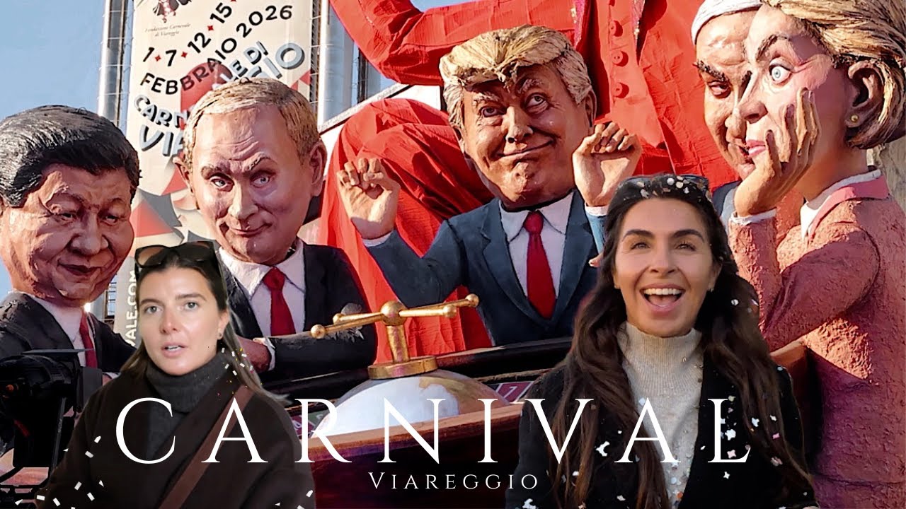 We experienced one of the world biggest carnivals Viareggio 2026 | Alessandra Rosa