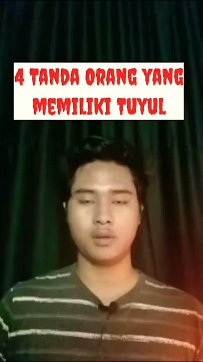 AWASSS!! CIRI-CIRI ORANG YANG PELIHARA TUYUL #viraltiktok #tuyul #mitos #angker
