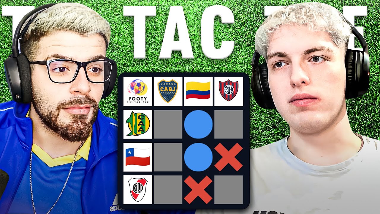 DAVOO XENEIZE Vs LACOBRAAA TIC TAC TOE FUTBOL ARGENTINO YouTube Davoo xeneize vs lacobraaa tic tac toe futbol argentino youtube