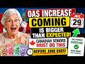 OAS Increase Coming July 29 Is Bigger Than Expected — Canadian Seniors Must Do This Before June End