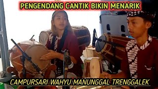 Aksi pengedang cantik unik Campursari Wahyu Manunggal Trenggalek #pedesaantrenggalek