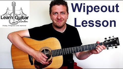 Wipeout - Quick and Easy Guitar Lesson - The Surfaris - Drue James