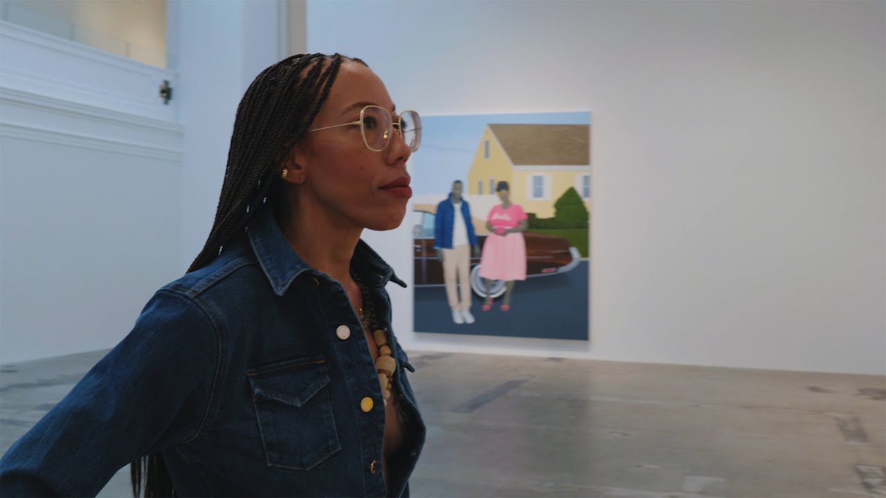 Amy Sherald introduces her exhibition ‘The Great American Fact’ - YouTube