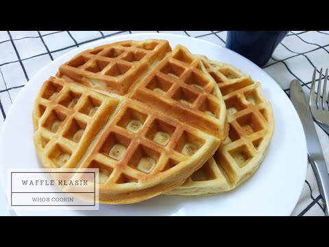 Mudah resepi waffle