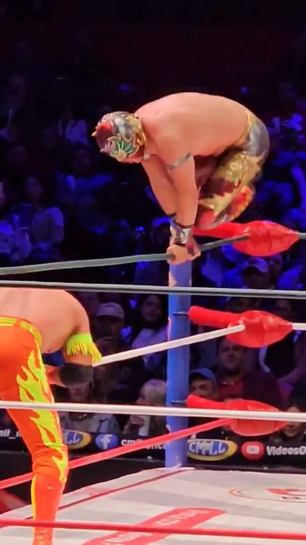 Vuelos de Fuego y Dragón de Fuego en la Arena México