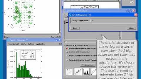 Geovariances | Data QC and variography with Isatis high-value Exploratory Data Analysis
