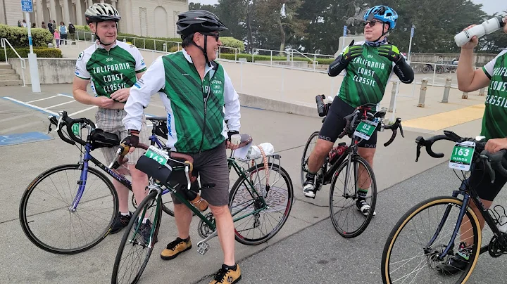 2022 California Coast Classic  Riding along HWY 1 ...