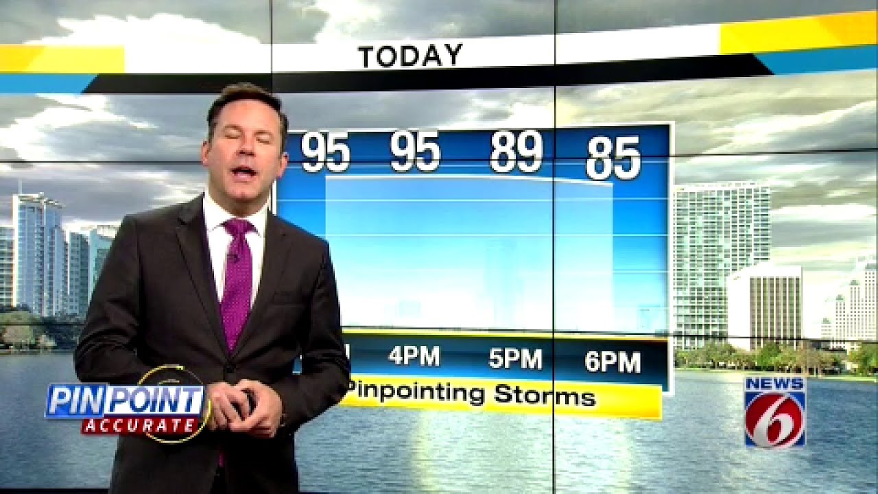 newspaper mockup 'Feels like' temp soars after Dorian