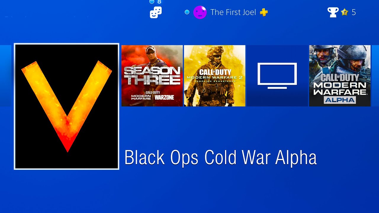 BLACK OPS COLD WAR ALPHA DOWNLOAD ON PLAYSTATION STORE - YouTube