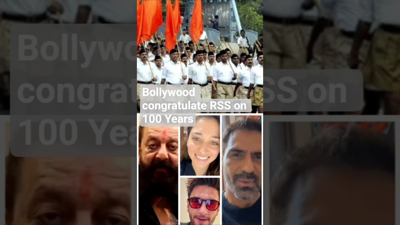 Bollywood congratulate RSS on 100 Years
