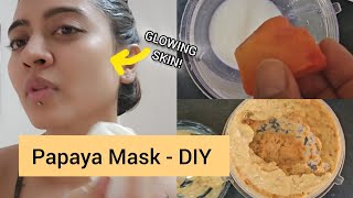 DIY: Papaya Face Mask for GLOWING SKIN (not sponsored)