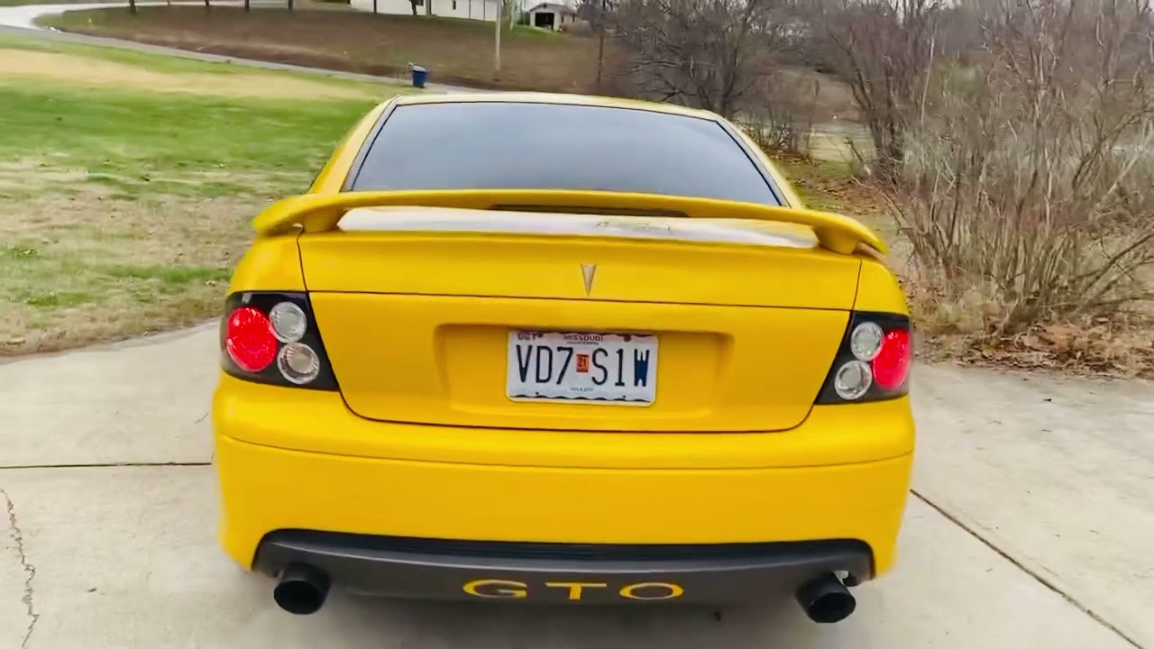 05 Pontiac GTO just a choppin.